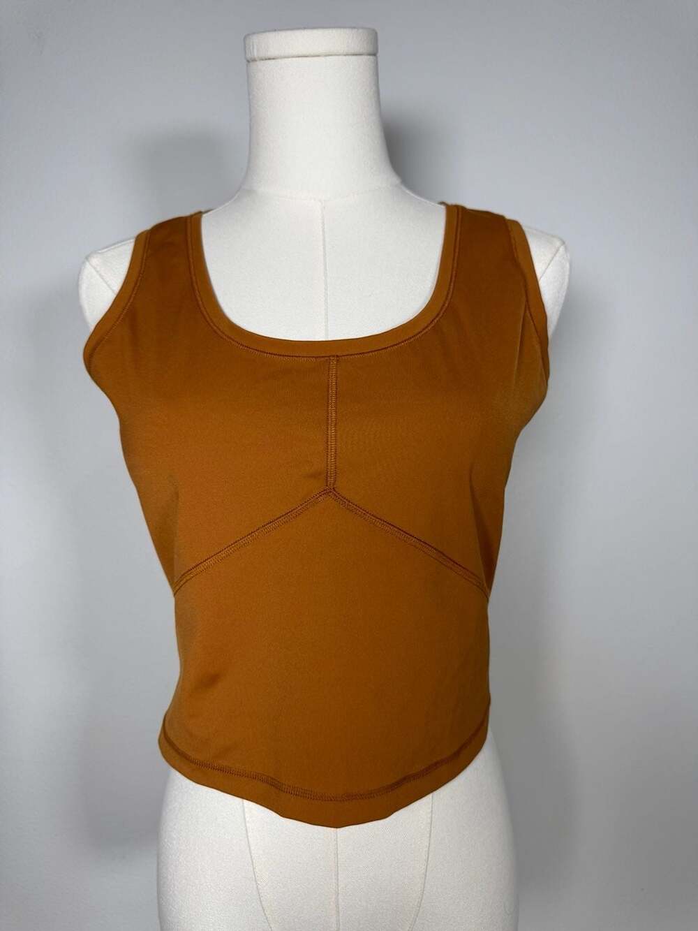 INDYEVA Women's Size M Brown Athletic Racerback Tank Top - Picture 2 of 10